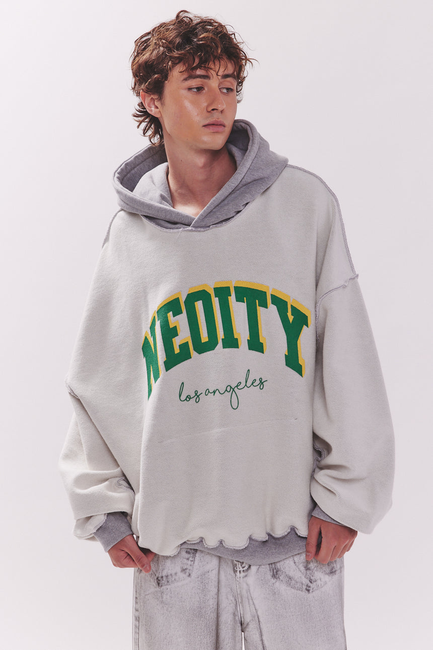 Heavy Cotton NEOITY Reversible Hoodie Pullover