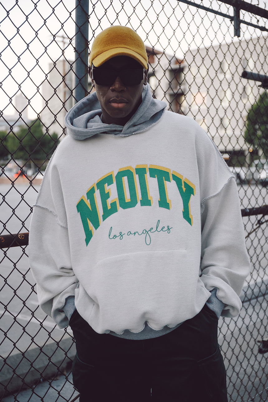 Heavy Cotton NEOITY Reversible Hoodie Pullover